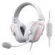 Redragon H510 Zeus White 7.1 Surround Wired Gaming Headset with Detachable Microphone